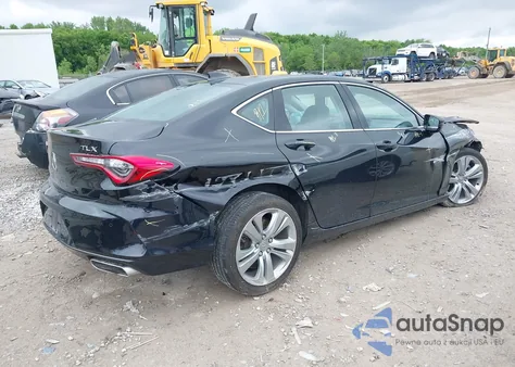 2021 Acura Tlx Technology Package из США, поврежденный, VIN 19UUB5F42MA009559